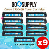 Compatible (High-Yield) Cyan CANON CRG046H Toner Cartridge Used for Color imageCLASS LBP654Cdw/MF735Cdw/MF731Cdw/MF733Cdw, Color i-SENSYS LBP654Cx/653Cdw/MF732Cdw/734Cdw/735Cx; Satera MF731Cdw/LBP654C/LBP652C/LBP651C/MF735Cdw/MF733Cdw