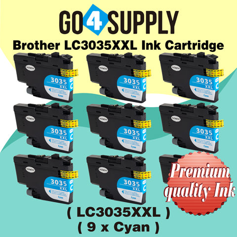 Compatible Cyan Brother 3035xxl LC3035xxl Ink Cartridges Used for Brother MFC-J805DW, MFC-J805DW XL, MFC-J815DW, MFC-J995DW, MFC-J995DW XL Printer