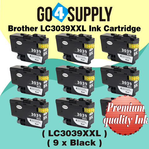 Compatible Black Brother 3039 LC3039XXL LC-3039XXL Ink Cartridge Used for Brother MFC-J5845DW/MFC-J5845DW XL/MFC-J5945DW/MFC-J6545DW/MFC-J6545DW XL/MFC-J6945DW Printer