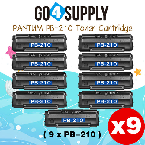 Compatible PANTUM Black PB210 PB-210 Toner Cartridge Replacement for P2500 P2500W P2502W M6550NW M6552NW M6600NW M6602NW M6600N M6602N Printer