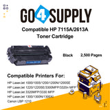Compatible HP 2613A Q2613A Toner Cartridge Used for HP LaserJet 1000/ 1005/ 1200/ 1200N/ 1200SE/ 1220/ 1220SE/ 3300MFP/ 3320n MFP/ 3320MFP/ 3330 MFP