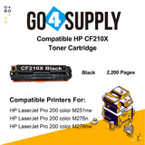 Compatible HP Black CF210X Toner Cartridge Used for HP LaserJet Pro 200 color M251n/ 251nw/ 251MFP/ M276n/nw Printer