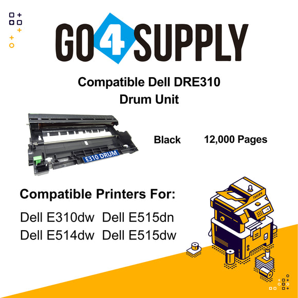 Compatible Dell DRE310 Drum Unit Used for Dell310, Dell 513, Dell 514 Printer