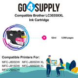 Compatible Magenta Brother 3035xxl LC3035xxl Ink Cartridges Used for Brother MFC-J805DW, MFC-J805DW XL, MFC-J815DW, MFC-J995DW, MFC-J995DW XL Printer